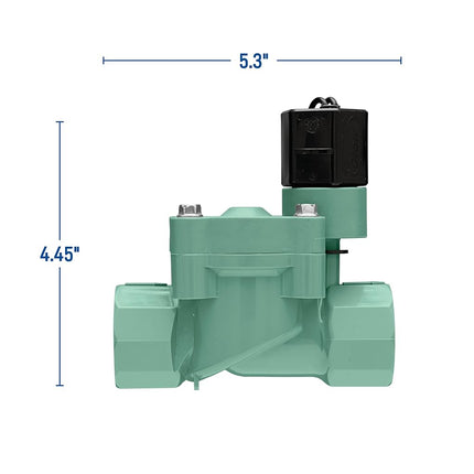 Orbit 57281 Female Pipe Threaded Auto Inline Sprinkler Valve, 1"