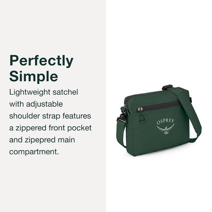 Sac à bandoulière ultraléger Osprey, vert Toundra
