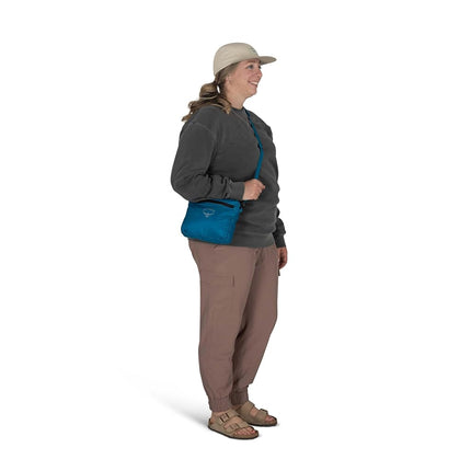 Osprey Ultralight Shoulder Satchel Unisex Travel Bag Waterfront Blue O/S