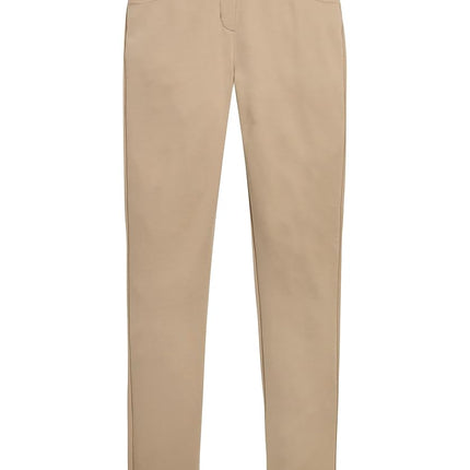 Nautica Girls' School Uniform Interlock Skinny Leg