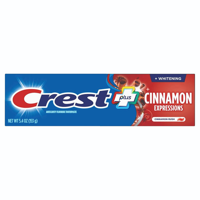 Crest Cinnamon Toothpaste 6 Ounce Pack of 2