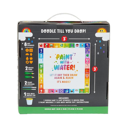 Little Buffalo - Doodle Mat - Water Color Fun - Mess Free Arts and Crafts - Great for Ages 3+
