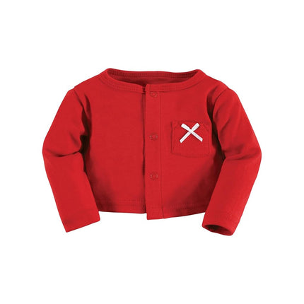 Ensemble robe et cardigan en coton pour bébés filles Hudson Baby, motif ferme, 5T