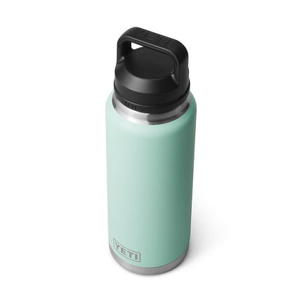 YETI Rambler 36 oz Bottle, Vacuum Insulated, Stainless Steel with Chug Cap, Seafoam