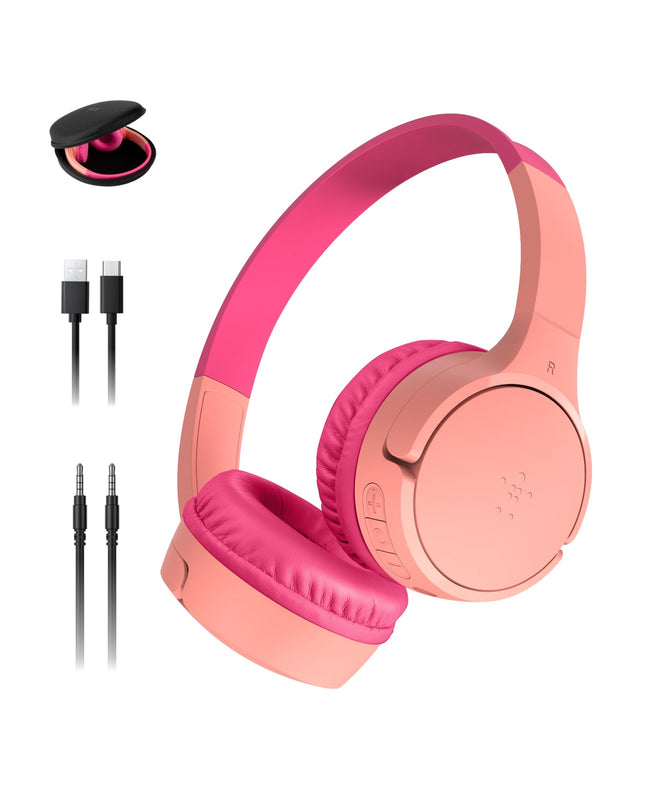 Belkin SoundForm Mini Kids Wireless Headphones w/B