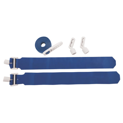 Ceintures de football américain Champion Sports 42" Pop Flag - Bleu