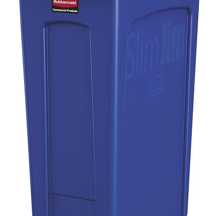 Rubbermaid Commercial Vented Slim Jim Trash Can Wa