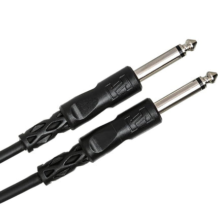 HOSA CPP105 Unbalanced 1/4" PHONE - 1/4" PHONE, 5ft. Molded Cable