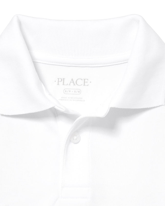 Polo de rendimiento de manga corta para niños The Children's Place