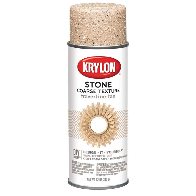 Krylon K18203 Make It Stone! Textured Aerosol Spra