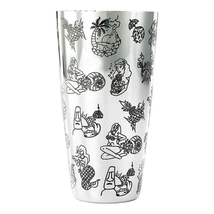 Barfly Cocktail Tin, Large 28 oz (828 ml), Stainle