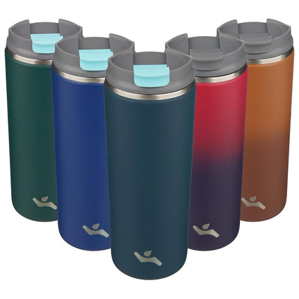Gobelet Konokyo avec couvercle, tasse de voyage de 473 ml pour café, double paroi sous vide en acier inoxydable, tasse thermique en métal, bouteille d'eau isotherme, bleu marine