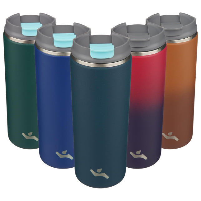 Konokyo Tumbler with Lid, 16 oz Travel Coffee Mug 