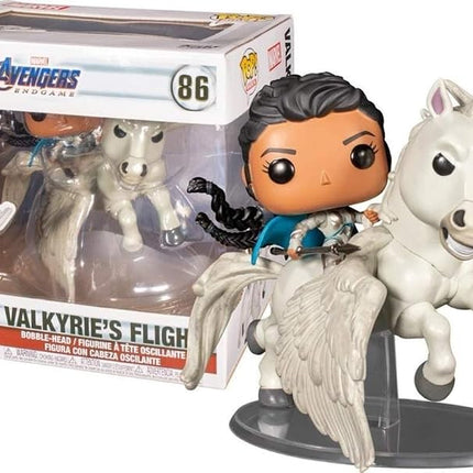 Funko 49306 Avengers 4 Valkyrie on Pegasus Pop Ride Vinyl Figure, Multicolour