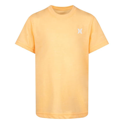 T-shirt en jersey flammé doux basique Hurley pour garçon, Melon Tint, 4