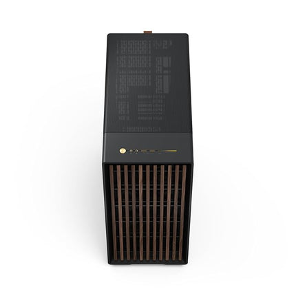 Fractal Design North XL RC Charcoal Black TG Dark - Reverse Connection Motherboard Compatible - three 140mm Aspect PWM fans included- Type C USB - ATX airflow full tower PC gaming case