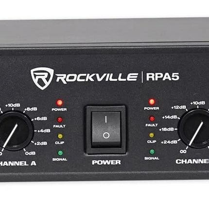 Rockville RPA5 1000 Watt Peak / 500w RMS 2 Channel