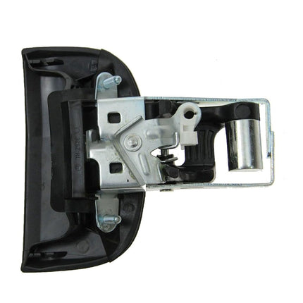 TRQ Rear Left Exterior Door Handle Black Drivers Side Compatible with 2007-2019 Toyota Tundra