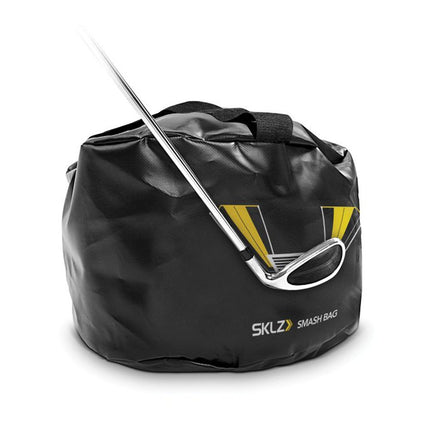 SKLZ Smash Bag Golf Impact Trainer, Improves Swing Accuracy,Helps Eliminate Fat and Thin Shots,Fills with Towels or Clothes for Convenient Practice - Heavy-Duty Material, Ideal for Beginners
