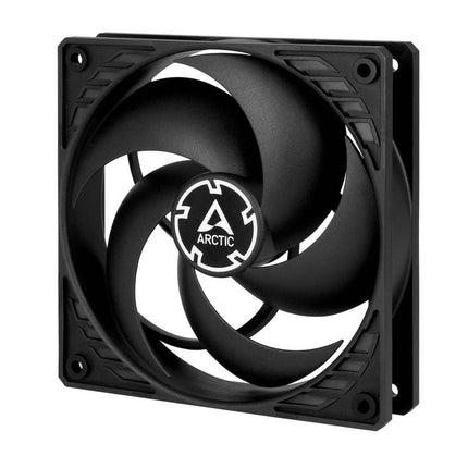 ARCTIC P12 PWM PST - PC Fan, 120mm Fan, PC Case Fan with PWM Sharing Technology (PST), Pressure-optimised, quiet motor, Computer, Fan Speed: 200-1800 rpm (0 rpm <5%) - Black