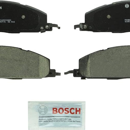 BOSCH BC1400 QuietCast Premium Ceramic Disc Brake Pad Set - Compatible with Select Dodge Ram 2500, Ram 3500; Ram 2500, 3500; REAR