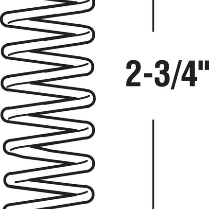 Prime-Line Products SP 9710 Spring, Compression, 1/2-Inch by 2-3/4-Inch - .072 Diameter,(Pack of 2)