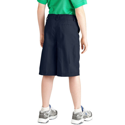 Dickies Girls R0123 Pantalón elástico recto y ajustado Talla: 20 Husky, Color Azul Marino Oscuro