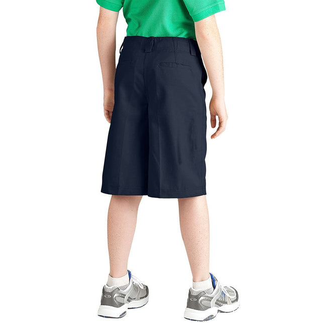 Dickies Girls R0123 Stretch Slim Straight Pants Size: 20 Husky, Color Dark Navy
