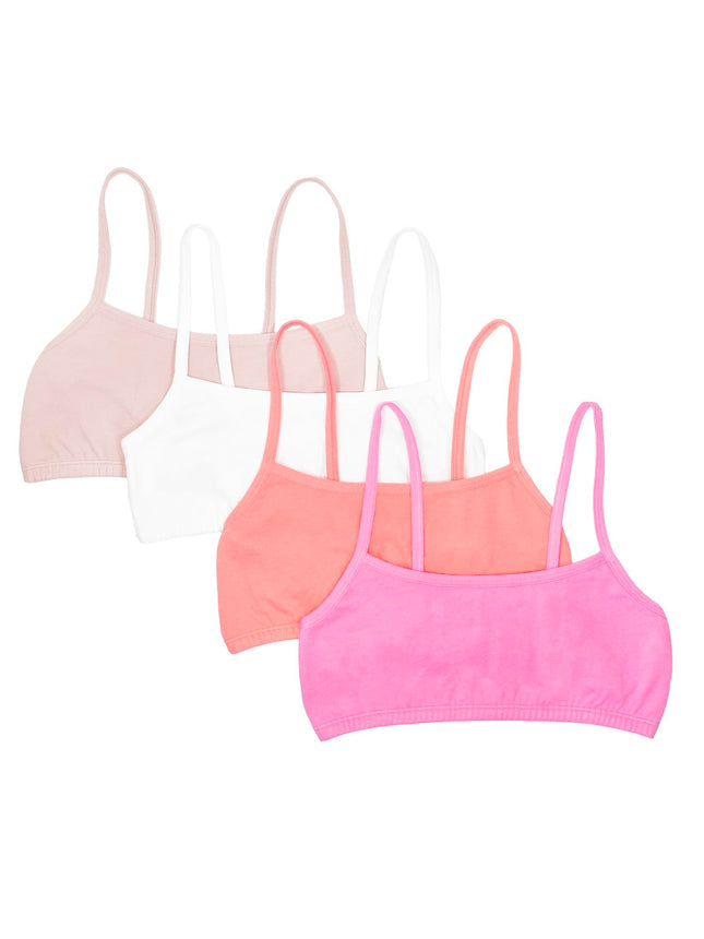 Fruit of the Loom Girls' Cotton Spaghetti Strap Sp