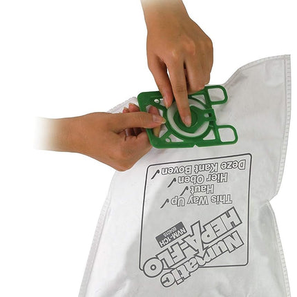 Henry NVM-1CH/907075 HepaFlo Vacuum Bags, White, 10 Count (Pack of 1)