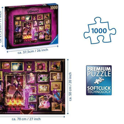 Ravensburger 16523 Disney 16523-Villainous: Dr. Facilier-1000 Pieces Puzzle for Adults and Children from 14 Years, multicoloured