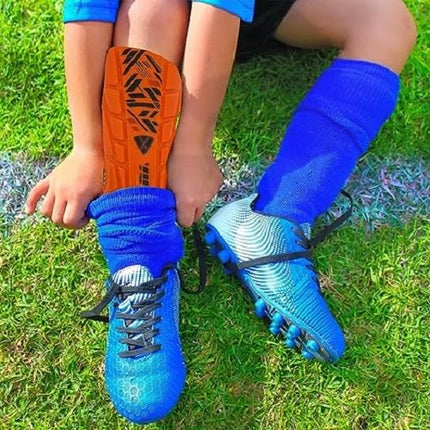 Vizari Malaga Soccer Shinguard – Durable, Breathable Leg Guards with Robust Protection, Elastic Straps for Kids, Youth, and Adults – Essential Soccer Gear