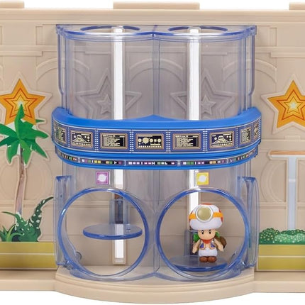 The Super Mario Galaxy Movie Galaxy Gateway Diorama with 1.5" Figures