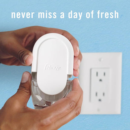 Febreze Plug in Air Fresheners, Ocean, Odor Eliminator for Strong Odors, Scented Oil Refill (3 Count)