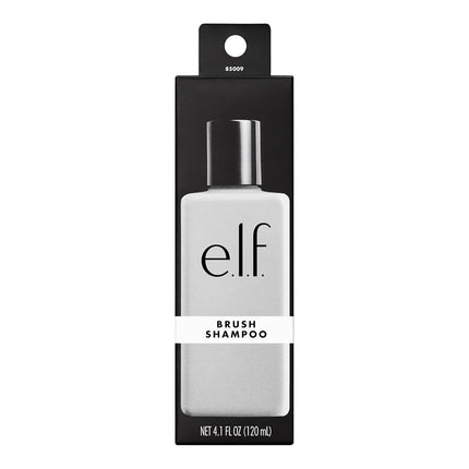 e.l.f. Makeup Brush Shampoo, Washes Away Dirt, Makeup, Oil & Debris & Conditions Bristles, Crafted For Daily Use, Vegan & Cruelty-Free, 4.1 Fl Oz