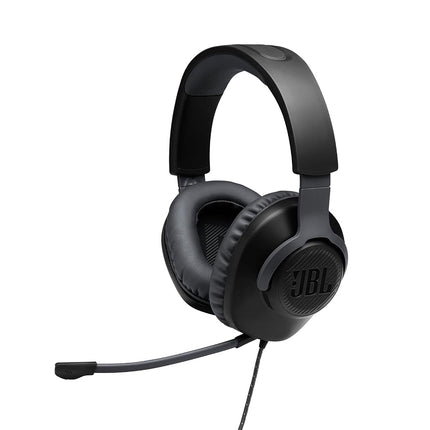 JBL Quantum 100 Wired Over-ear Gaming Headphones- Black