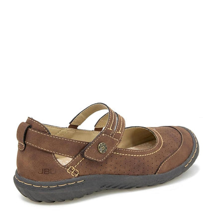 Jambu JBU Women's Fawn Mary Jane Flat, Dark Brown, 6 UK