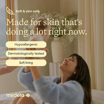 Medela Ultra-Breathable Nursing Pad | 120 Count, Highly Absorbent, Breathable and Discreet for Comfortable Wear