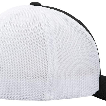 Columbia Unisex's PFG Logo Mesh Ball Cap, Black, XXL