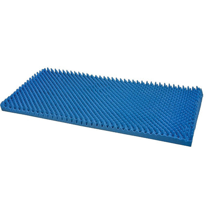 DMI Foam Mattress Topper, Egg Crate Foam Pad, Mattress Pad and Bed Topper for Support, Air Circulation, Pressure Relief and Weight Distribution, Hospital Size Mattress, 33 x 72 x 4