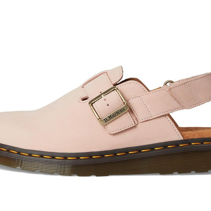Dr. Martens Men's Jorge II Suede Slingback Mules, Powder Pink, 15 Women/14 Men