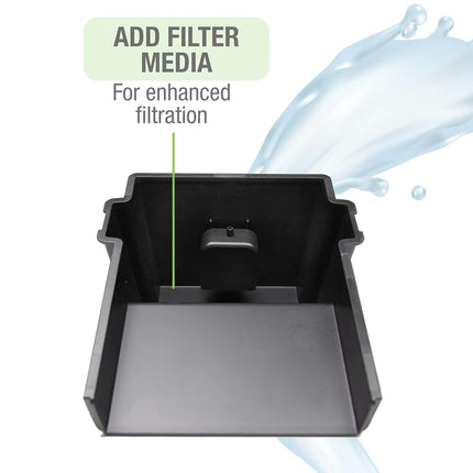 Pond BOSS 52726 8 Waterfall Spillway, Black