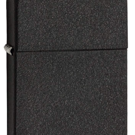 Zippo Crackle Lighter, Replica Black