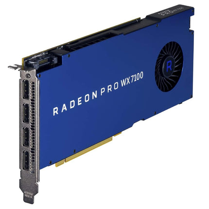 AMD - FIREPRO RADEON PRO WX 7100 8GB PCIE 3.0 16X 4X DP RETAIL IN