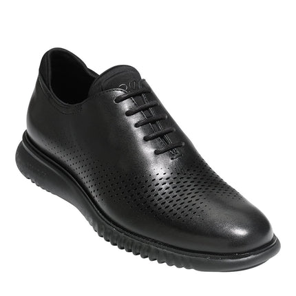 Cole Haan Men's 2.Zerogrand Laser Wingtip Oxford, Black Leather/Black, 11 UK