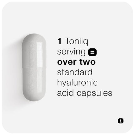 Toniiq Hyaluronic Acid Supplements – Lab Tested 95% Ultra High Purity