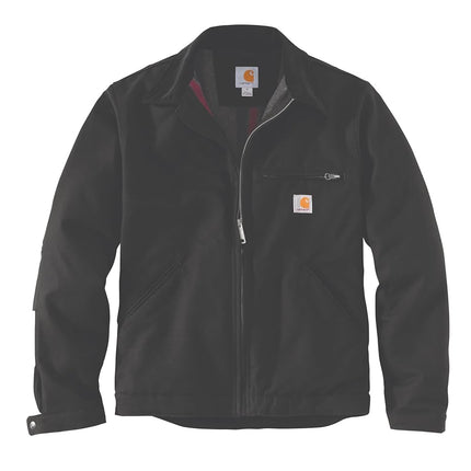 Carhartt Men's Relaxed Fit Duck Blanket Lined Detroit Jacket, Black, M