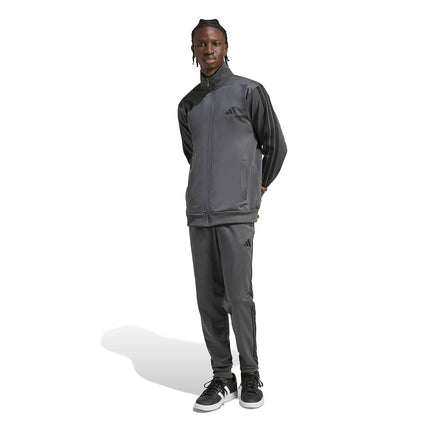adidas mens Basic 3-stripes Tricot Track Suit, Gre