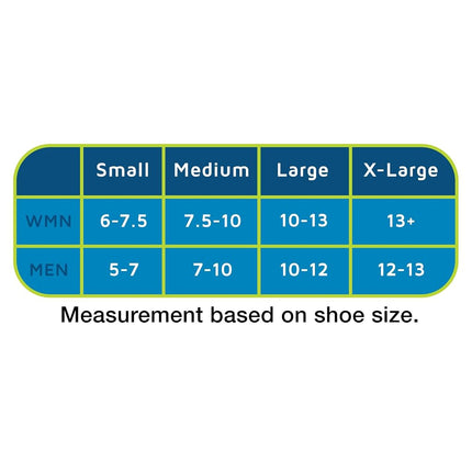 Pro-Tec Athletics 3D Flat Premium Ankle Sleeve, Black/Blue, Medium