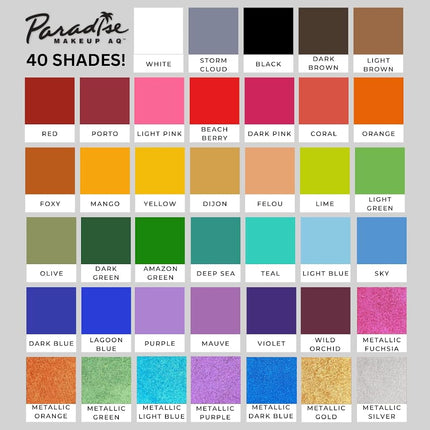 Mehron Makeup Paradise Makeup AQ Face & Body Paint (1.4 oz) (Light Green)